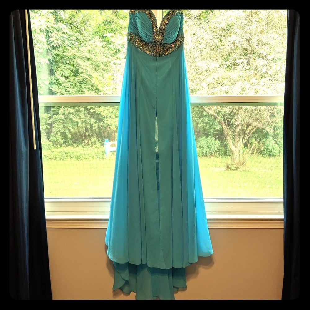 Light Blue Prom Dress